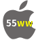 Aplicativo 55ww para iOS