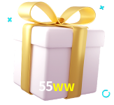 Receba seus bônus de boas-vindas no 55ww